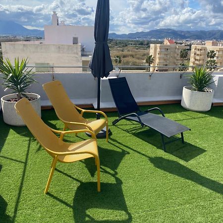 Apartamento A 100 Metros De La Playa Con Grande Terraza Y Vistas Al Mar Daimus Exterior photo
