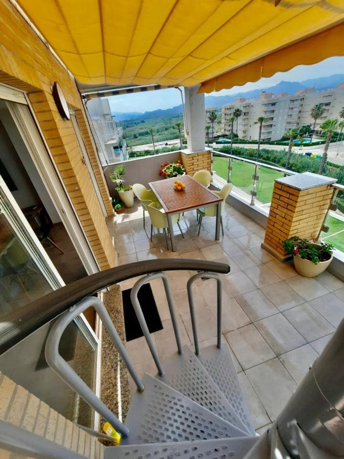 Apartamento A 100 Metros De La Playa Con Grande Terraza Y Vistas Al Mar Daimus Exterior photo