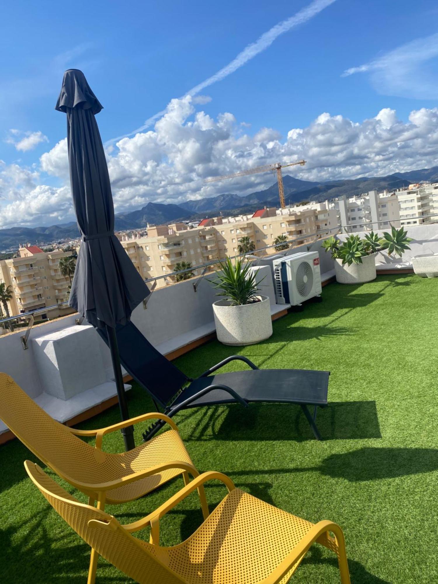 Apartamento A 100 Metros De La Playa Con Grande Terraza Y Vistas Al Mar Daimus Exterior photo